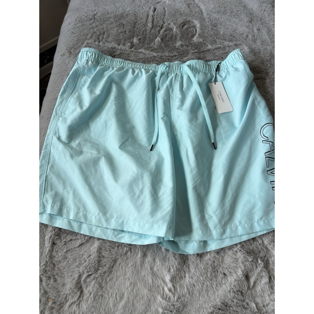 Calvin Klein ‎ Swim Trunks Lined Size 2 XL New